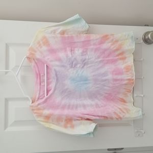 Tie-dye Cropped Tee